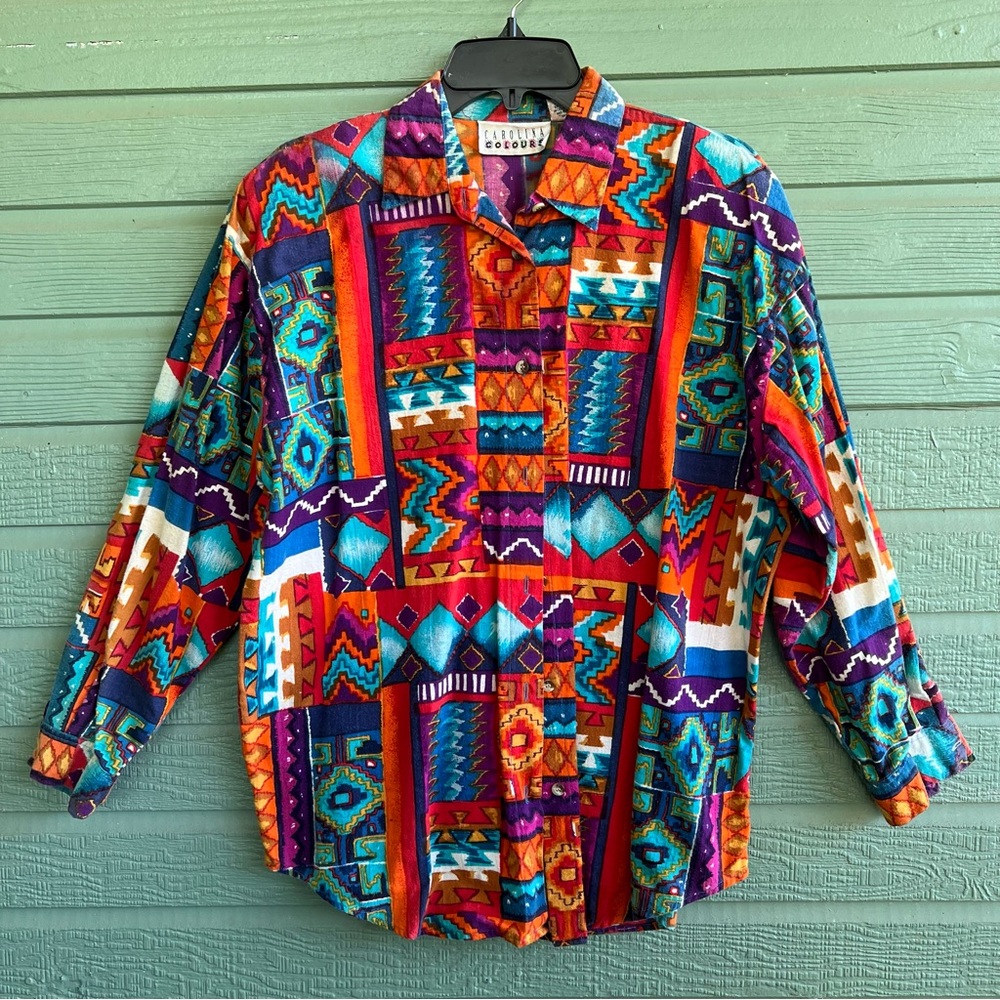 Vintage Carolina Colours Western Shirt